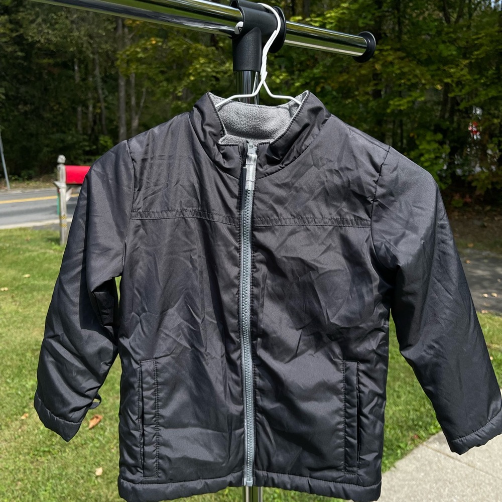 Cat & Jack Kids Charcoal Puffer Jacket